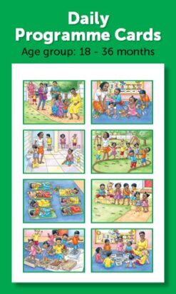Daily Programme Cards 18 - 36 Months Teacher Resource