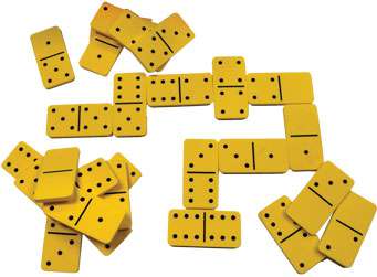 Spongy Dominoes