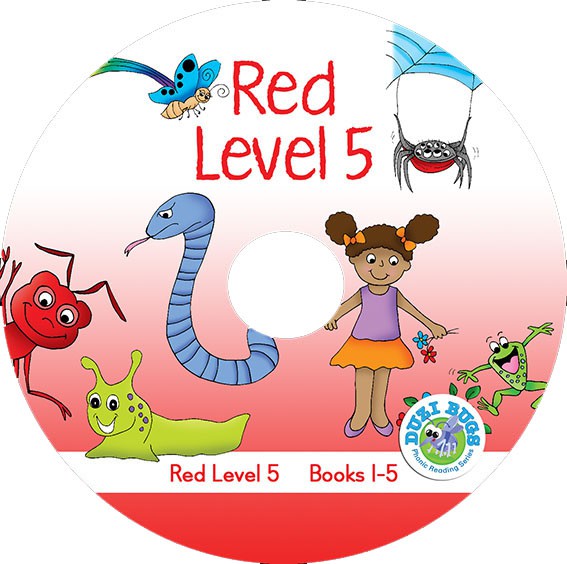 DUZI BUGS RED LEVEL 5 BOOKS 1 - 5 (CD)