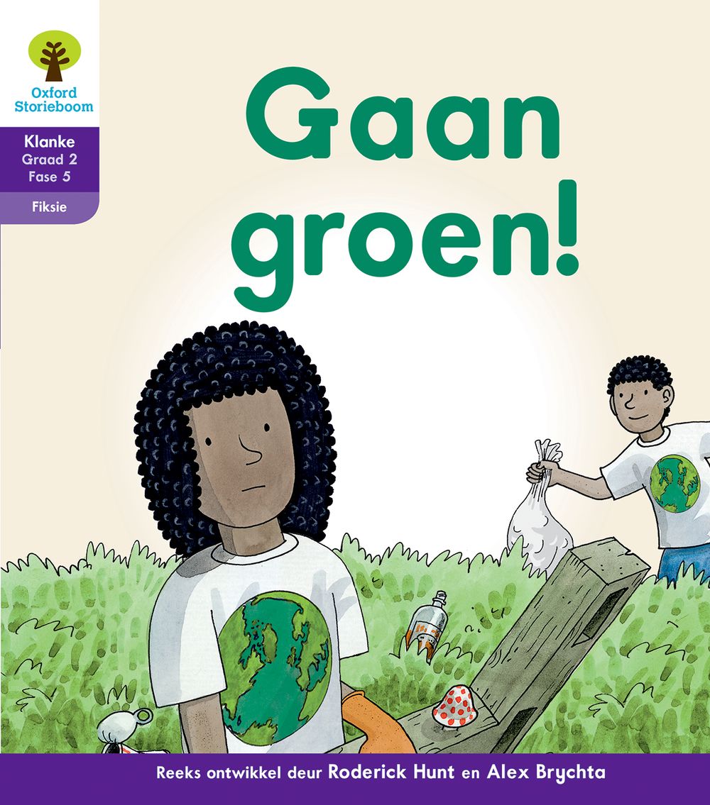 Oxford Storieboom Klanke Fiksie Boek 1 Graad 2 Fase 5: Gaan groen!