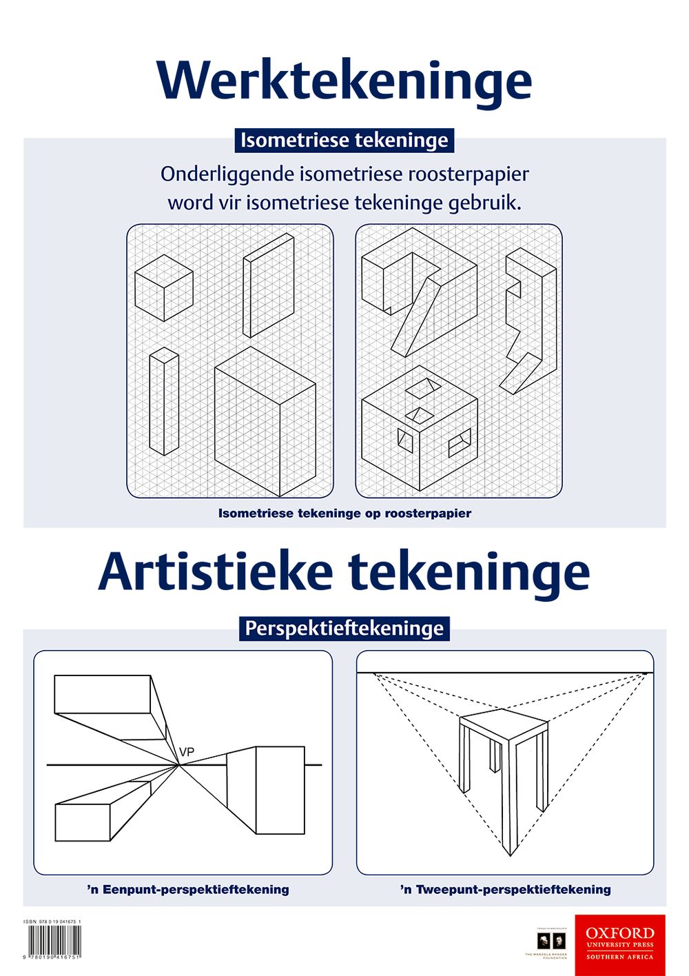 Poster Tegnologie: Werk- en artistieke tekeninge