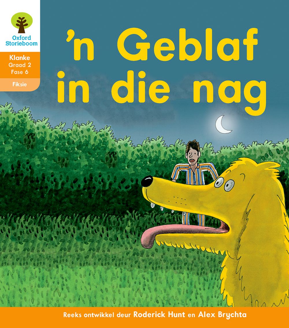 Oxford Storieboom Klanke Fiksie Boek 11 Graad 2 Fase 6: ‘n Geblaf in die nag