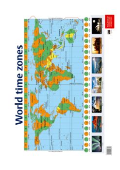 Poster Pack: Tourism: Poster 9 World Time zones