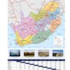 Poster Pack: Tourism: Poster 4 South Africa Political map