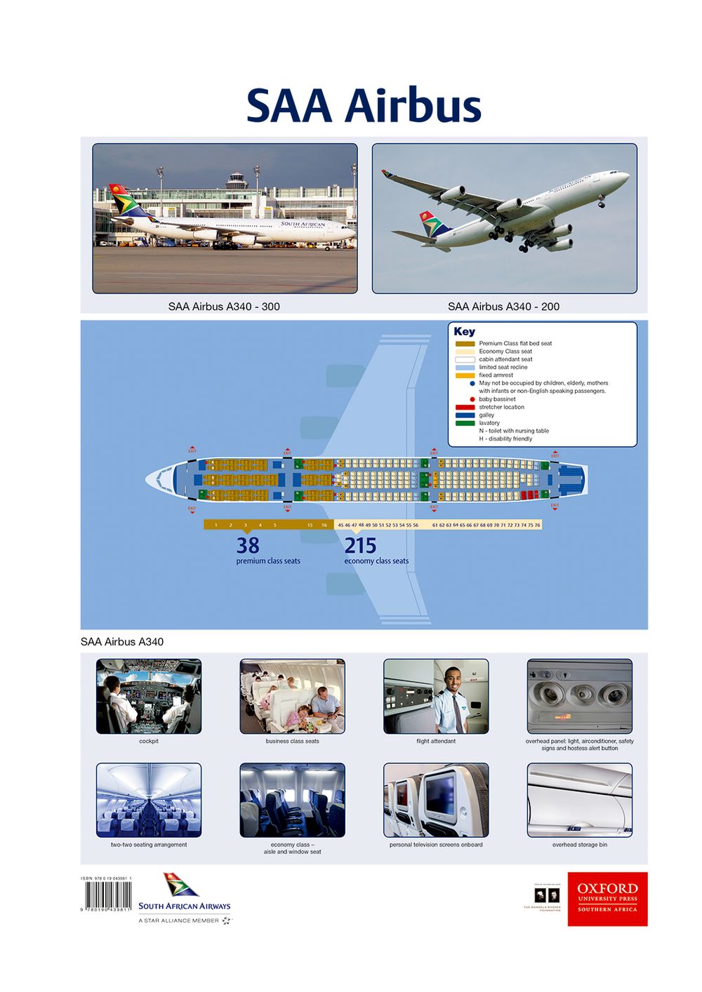 Poster Pack: Tourism: Poster 2 SAA Airbus