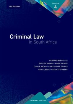 Criminal Law in South Africa 4e