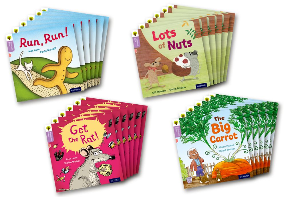Oxford Reading Tree Traditional Tales Level 1+ Class Pack of 24