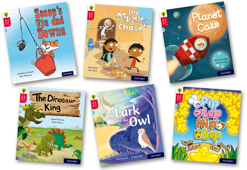 Oxford Reading Tree:Story Sparks Level 4 Mixed Pack of 6