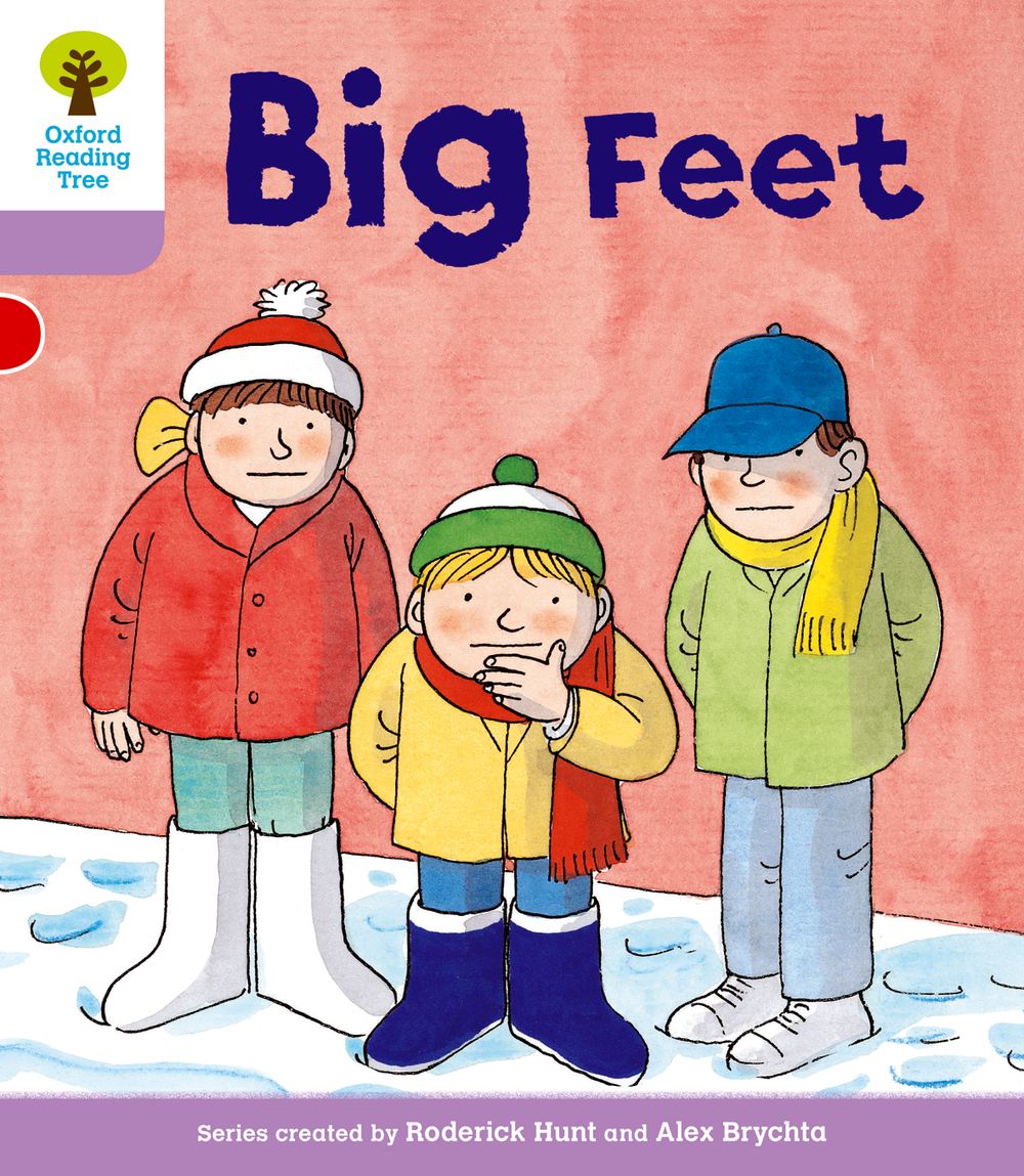 Oxford Reading Tree Stage 1+ First Sentences: Big Feet