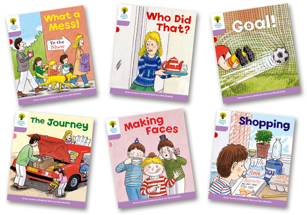 Oxford Reading Tree: Stage 1+ More Patterned Stories (Pack of 6)