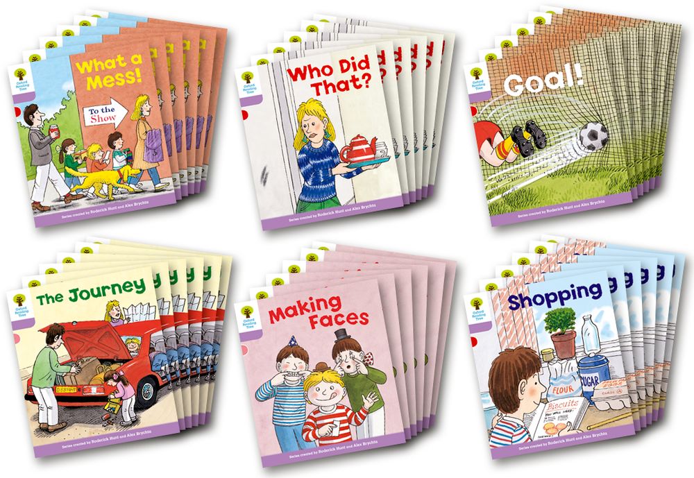 Oxford Reading Tree Stg1+ More Patterned Stories Class Pack