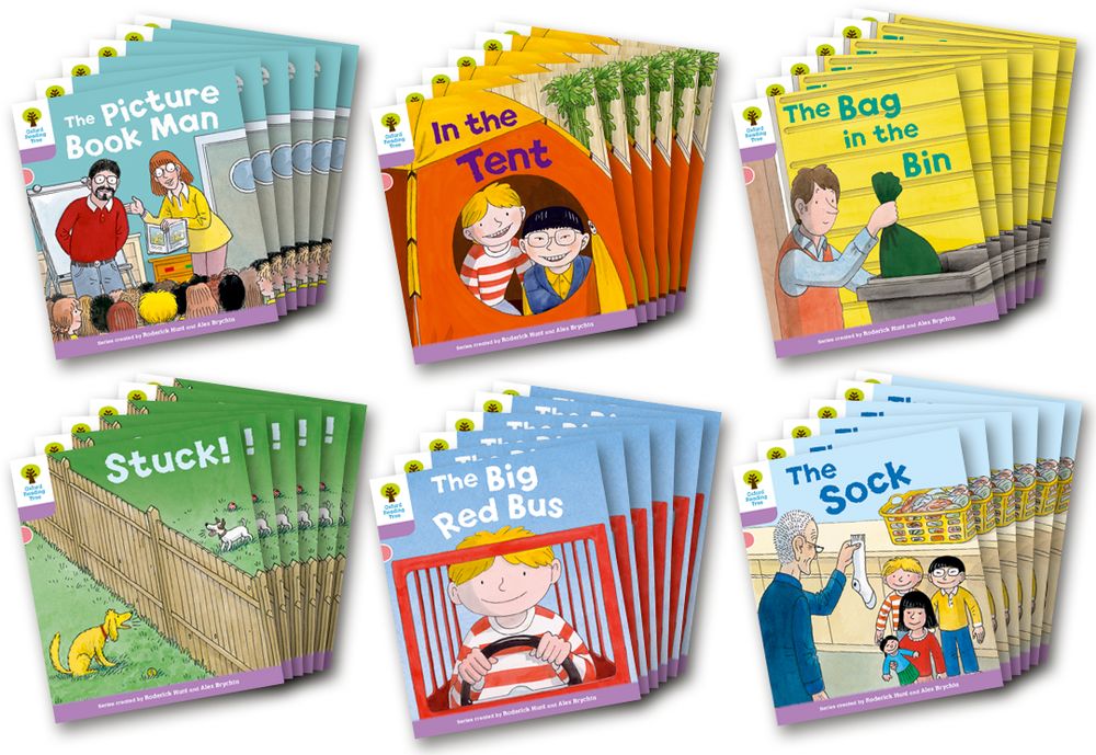 Oxford Reading Tree Level 1+ More A Decode & Develop Class Pack of 36
