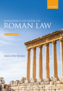 Borkowski’s Textbook on Roman Law 6e