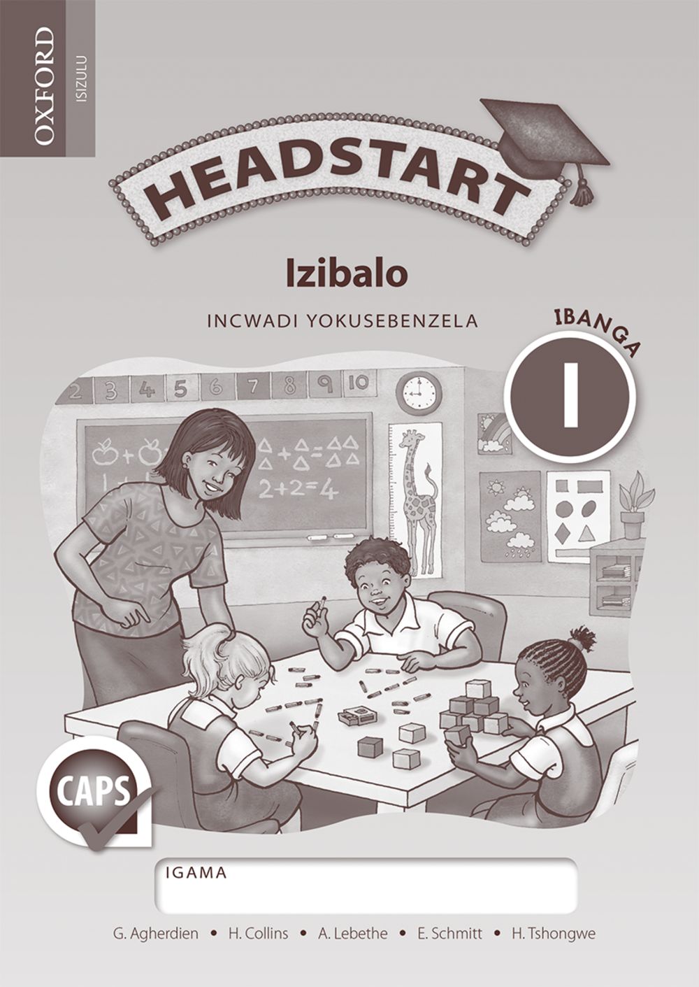Headstart Izibalo Ibanga 1 Incwadi Yokusebenzela (Approved)