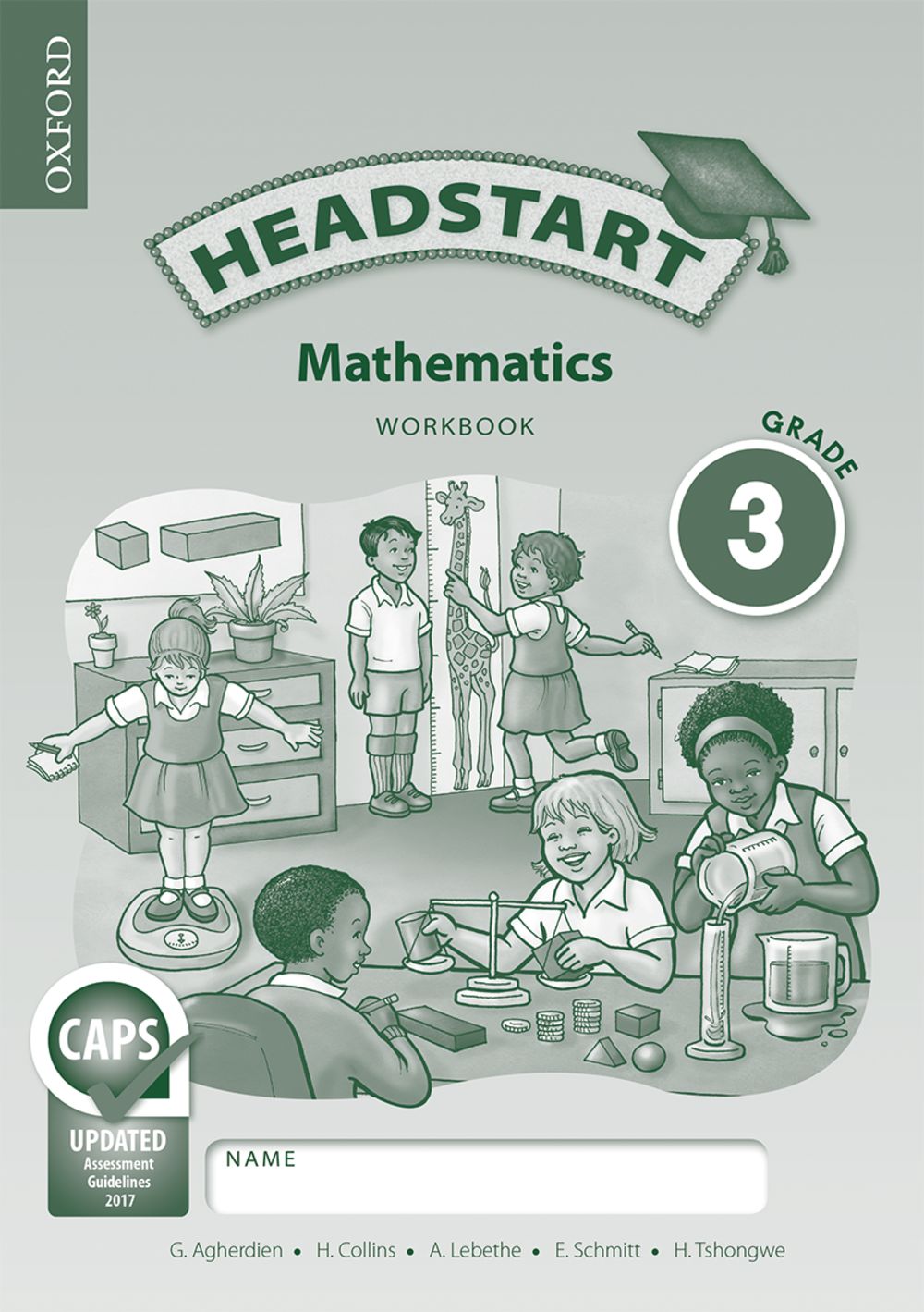Headstart Mathematics Grade 3 Workbook (CAPS)