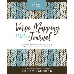 Verse Mapping Bible Study Journal (Verse Mapping)(Hardcover)