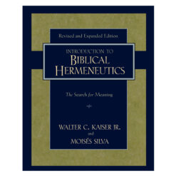 Introduction To Biblical Hermeneutics (Hardcover)