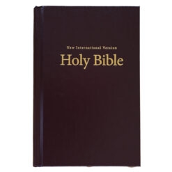 NIV Burgundy Hardcover Value Pew & Worship Bible