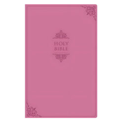 NIV Value Thinline Bible Large Print Pink (Comfort Print)(Imitation Leather)
