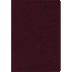NIV Thinline Giant Print Indexed Red Letter Burgundy (Comfort Print)(Bonded Leat