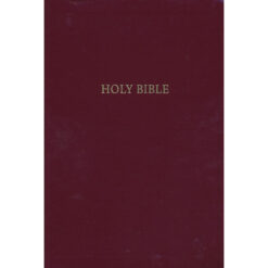 NIV Reference Giant Print Leather Look Red Letter Burgundy (Comfort Print)(Imitation Leather)