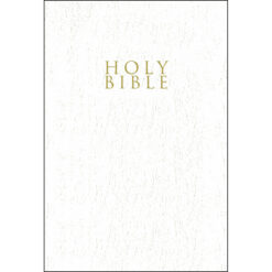 NIV White Paperback Gift & Award Bible Red Letter Edition Comfort Print