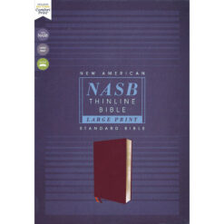 NASB Thinline Bible LP (1995) Red Letter Burgundy (Comfort Print)(Bonded Leather)