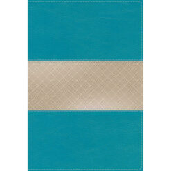 NIV Giant Print Compact Bible Red Letter Edition Teal (Comfort Print)(Imitation Leather)