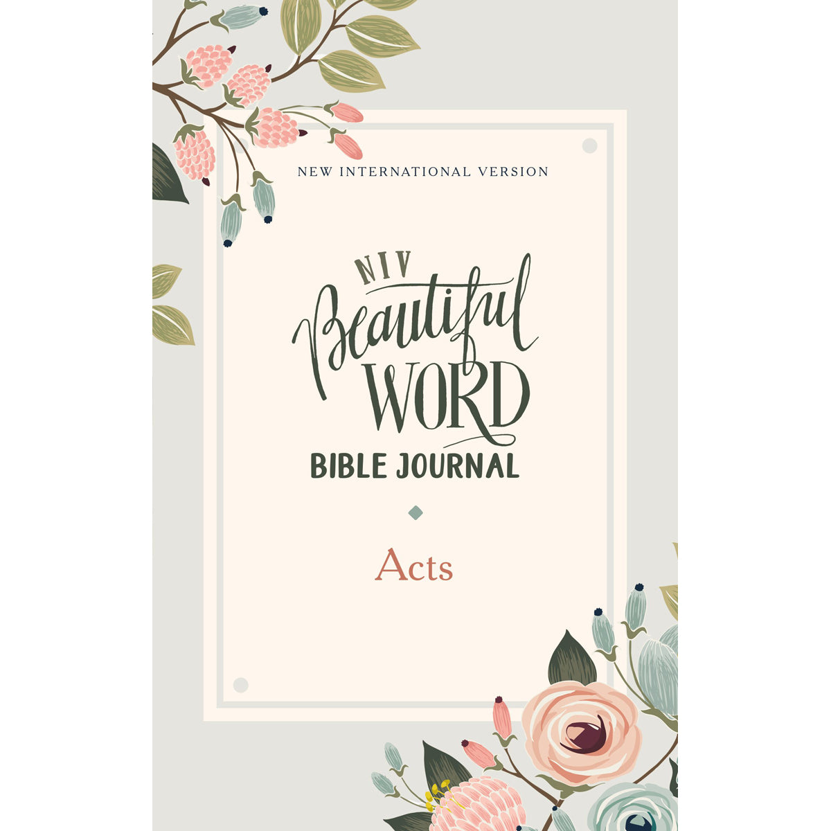 NIV Beautiful Word Bible Journal Acts (Comfort Print)(Paperback)