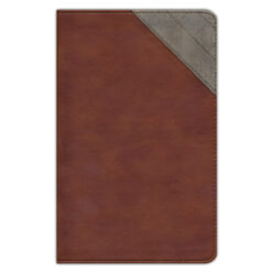 NIV Brown Imitation Leather Thinline Bible Comfort Print
