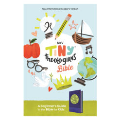 NIRV Blue Imitation Leather Tiny Theologians Bible for Kids Comfort Print