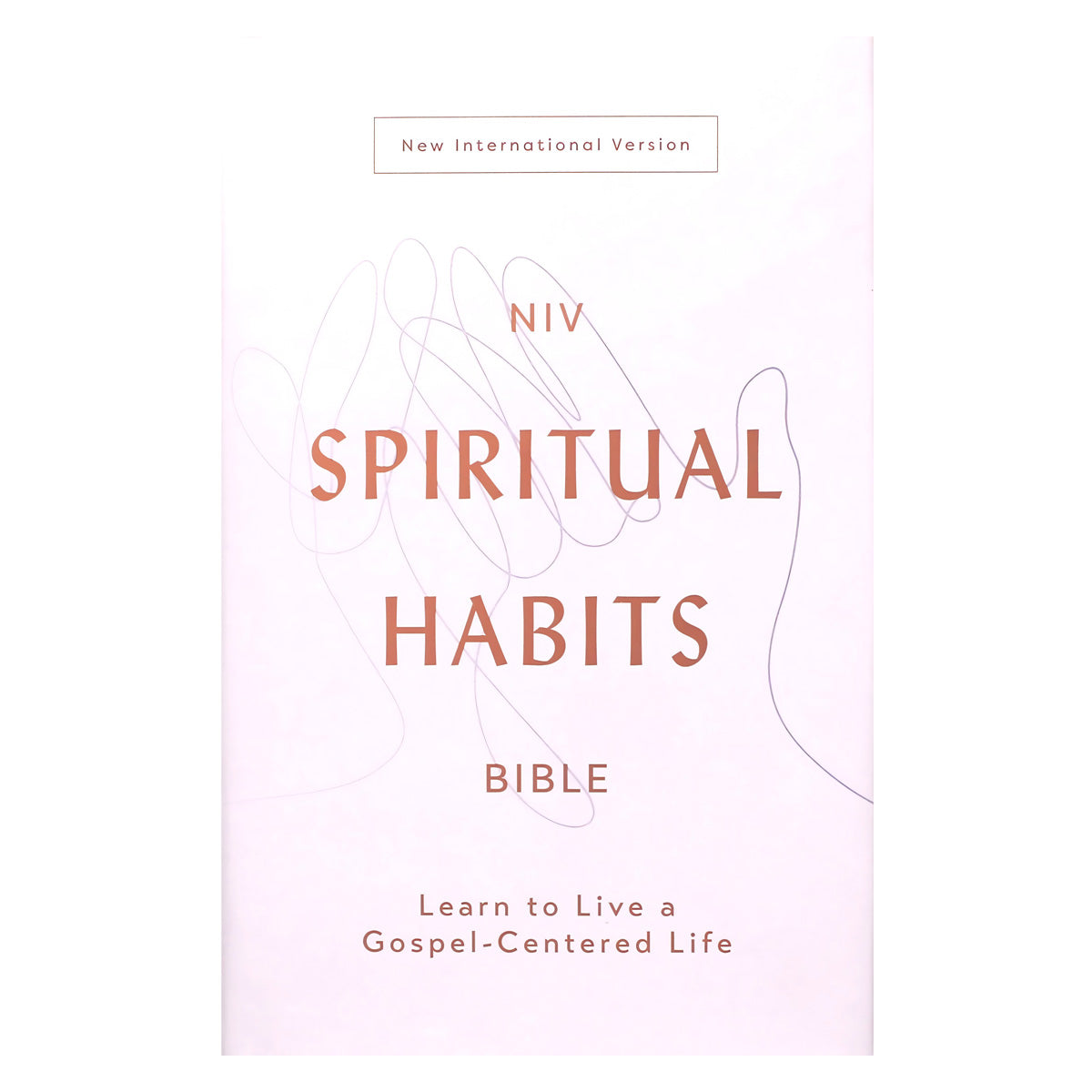 NIV Hardcover Spiritual Habits Bible Red Letter Comfort Print