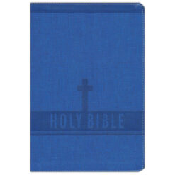 NIV For Kids Large Print Red Letter Blue (Comfort Print)(Imitation Leather)