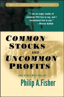 Common Stocks and Uncommon Profits and Other Writings - 9780471445500