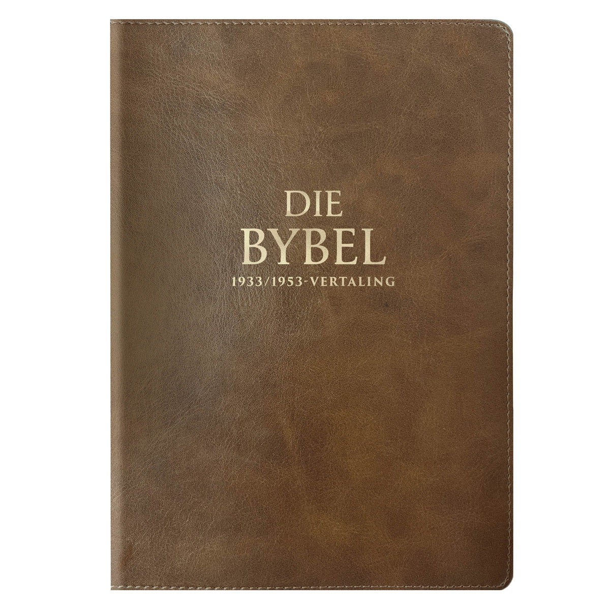 Afrikaans 1933/1953 Vertaling Bruin Kunsleer Bybel Grootdruk