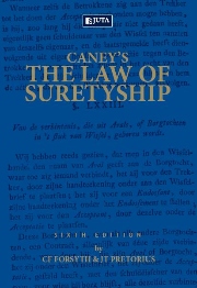 Caney's The Law of Suretyship