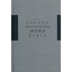 NIV Lucado Encouraging Word Bible Cloth Over Board Gray (Comfort Print)(Hardcover)
