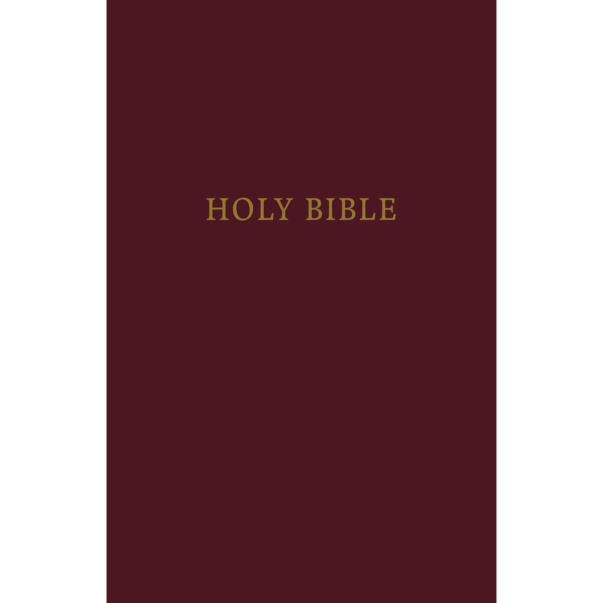 KJV Pew Bible Large Print Red Letter Edition Burgundy (Comfort Print)(Hardcover)
