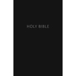 NKJV Black Hardcover Pew Bible Comfort Print