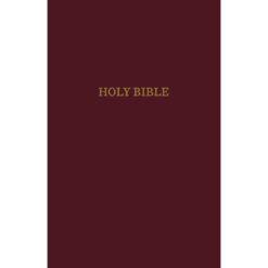 KJV Pew Bible Red Letter Edition Burgundy (Comfort Print)(Hardcover)
