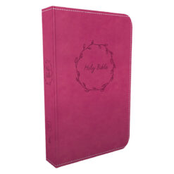 KJV Deluxe Gift Bible Red Letter Edition Pink (Comfort Print)(Imitation Leather)