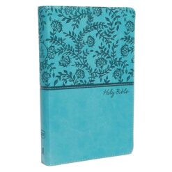 KJV Deluxe Gift Red Letter Edt Turqouise (Comfort Print)(Imitation Leather)