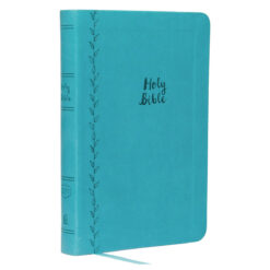 KJV Value Thinline Bible Large Print Leathersoft Blue Red Letter (Comfort Print)(Flexcover)