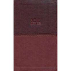 KJV Value Thinline Red Letter Std Print Brown (Comfort Print)(Imitation Leather)