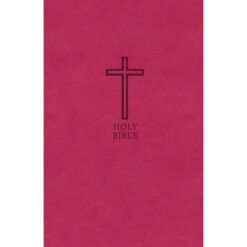 KJV Value Thinline Red Letter Std Print Pink (Comfort Print)(Imitation Leather)