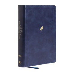 NIV Lucado Encouraging Word Bible Blue (Comfort Print)(Imitation Leather)