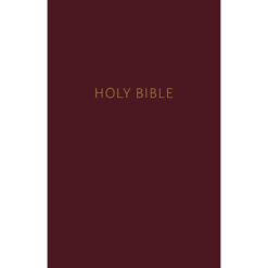 NKJV Pew Bible Red Letter Burgundy (Comfort Print)(Hardcover)