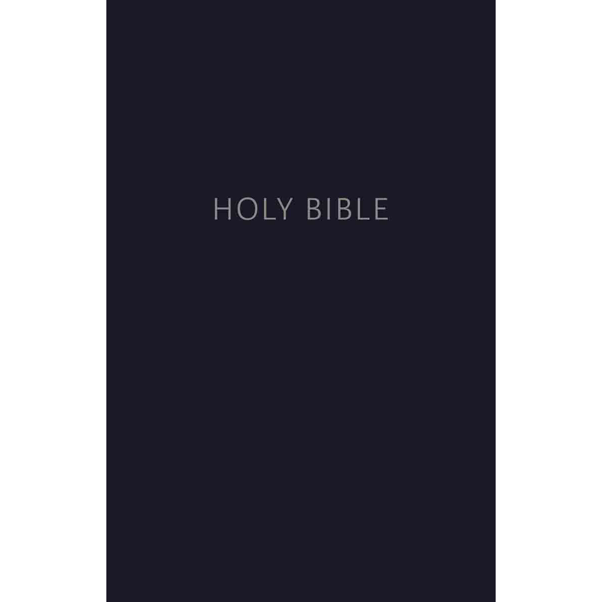 NKJV Pew Bible Red Letter Blue (Comfort Print)(Hardcover)
