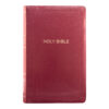 NKJV Thinline Reference Bible Red Letter Edition Burgundy (Imitation Leather)