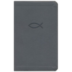 KJV Thinline Bible Youth Edition Red Letter Gray (Comfort Print)(Imitation Leather)